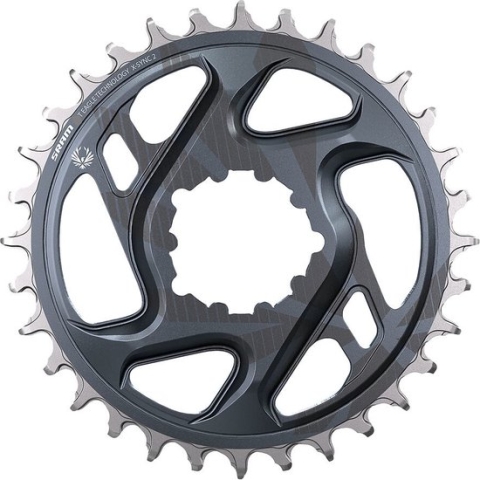 SRAM X-Sync 2 Eagle Chainring 30T 12-speed -4mm Offset DM, grijs