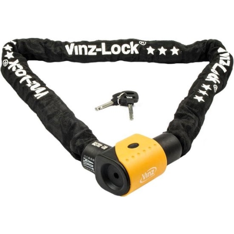 VINZ Jannu ART 3 Kettingslot / Scooterslot - 100 cm (Keuze ANWB Slotentest)