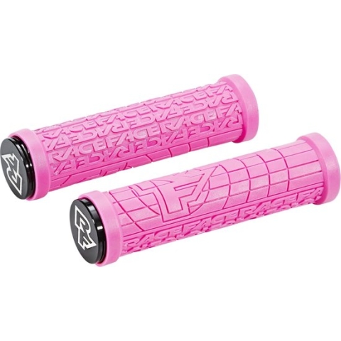 Race Face Grippler handvatten, roze Diameter 33mm