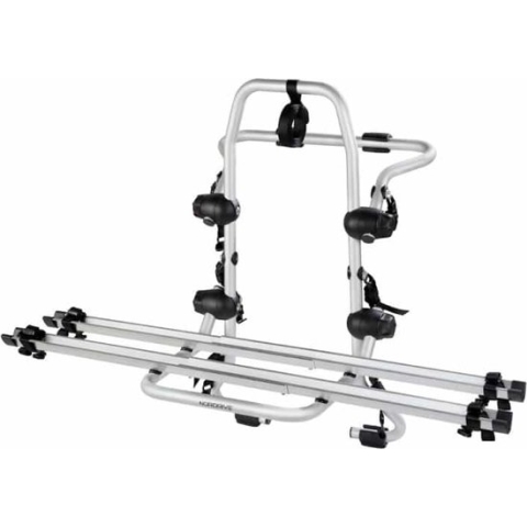 Fietsdrager Pyro, fietsenrek achter - 2 fietsen (draagkracht 45kg TUV)- Achterklep fietsendrager - elektrische fiets