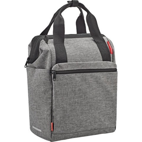 Klickfix Enkele Fietstas Roomy GT Vario E-Hook 12L Grijs