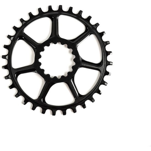 e*thirteen Ultralight Guidering Kettingblad Boost 5mm Offset, zwart