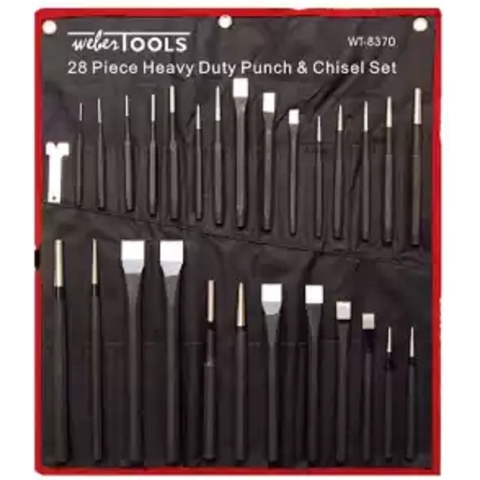 Weber Tools 28 delige beitelset