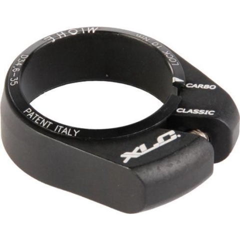 XLC zadelbuisklem 34.9mm CBF alu zwart PCB03