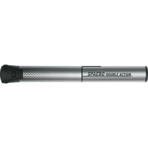 Minipomp SKS Spaero Double Action aluminium 5 bar (Presta, auto en Dunlop ventielen)