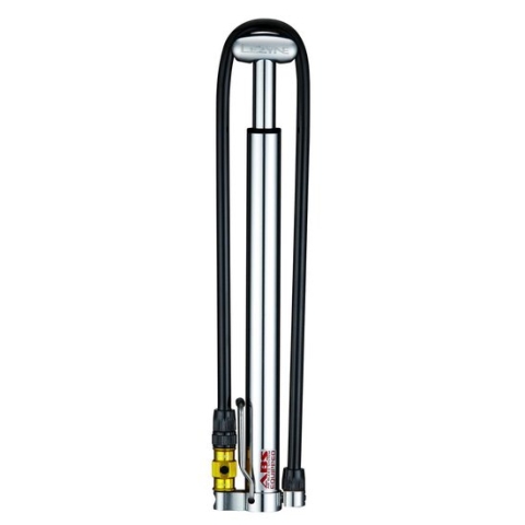 Lezyne Micro Floor Drive HP - Vloerpomp - Fietspomp - Max 11 bar - Aluminium - Presta, schrader en dunlop ventielen - Zilver
