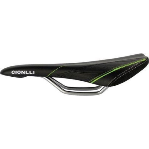 Dresco - Fietszadel - Racefiets - Zwart groen