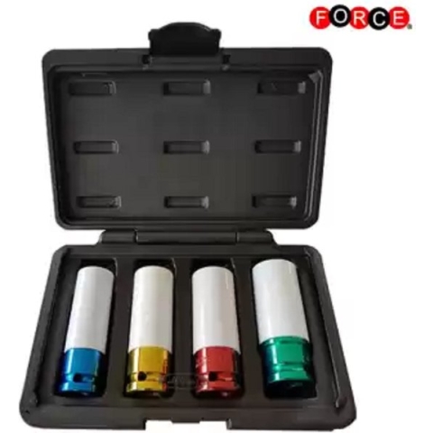 1/2'' Krachtdoppenset-17 t/m 22mm-Geschikt voor aluminium velgen-Force