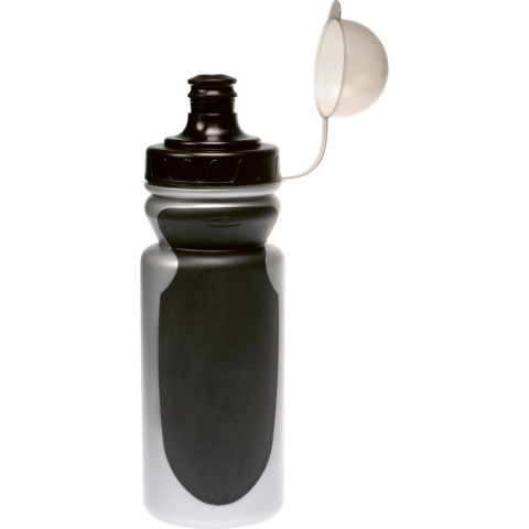 Bidon Simson Grip 550ml met afneembare stofkap -  zwart/grijs