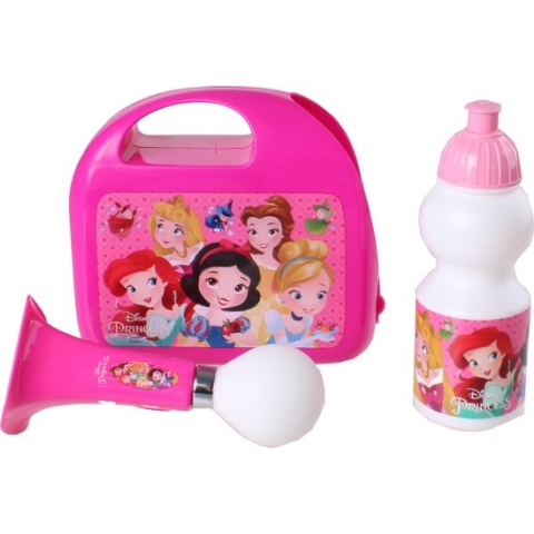 Disney Kinderfietsset Combo Princess Meisjes Rose 3-delig