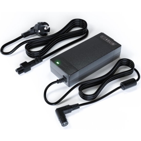 GO SOLID! ® Oplader Elektrische Fiets - 42V 2A - 1-Polige Plug