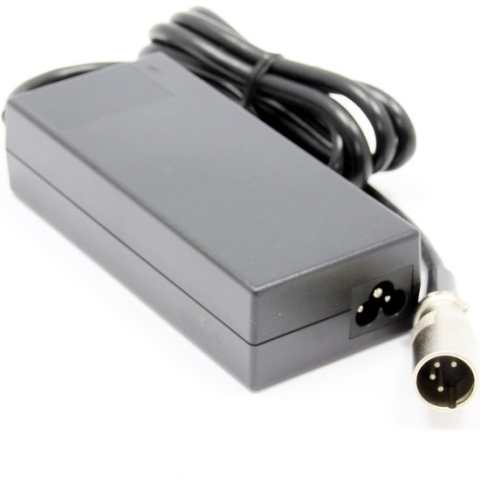 SANS Acculader 42v - XLR4 connector - SSLC084V42 - Elektrische fietsoplader