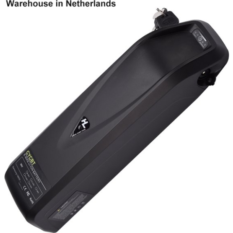 CYCBT Fietsaccu 36V 14.5AH Lithium Ion Battery, elektrische fietsbatterij met oplader,E-bike pedelec universele accuset