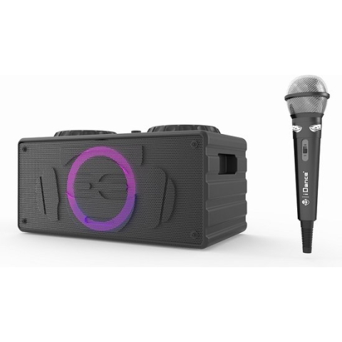 iDance Audio partybox DJ303 speaker met 2 mixers en gratis microfoon
