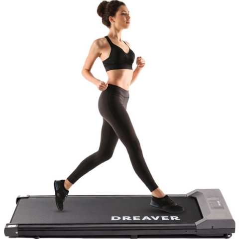 Dreaver S310 Loopband - Wandelband - Walking Pad - 1-6km/u - Inclusief Beschermmat - Treadmill - Walkingpad - Loopband Elektrisch
