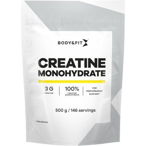 Body & Fit Creatine Monohydrate - Poeder - Creatine Monohydraat - 146 doseringen (500 gram)