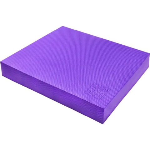 Orange Gym, Balance Pad - 38x32.5x6 cm – Paars – Balanspad – Balanstrainer – Balanskussen – Yoga en Pilates