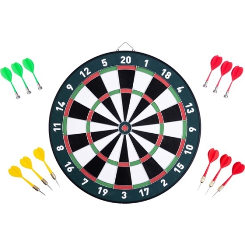 Dubbelzijdig Magnetic/Paper Jungle Kinder Dartboard