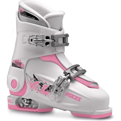 Roces Skischoenen Idea Up Junior Wit/roze Maat 30-35