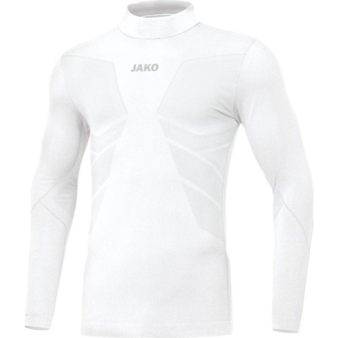Jako Turtleneck Comfort 2.0 Thermoshirt - Maat M  - Mannen - wit
