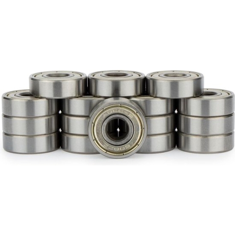 Nijdam Kogellagers - ABEC 5 Chrome - 16st - Chroom