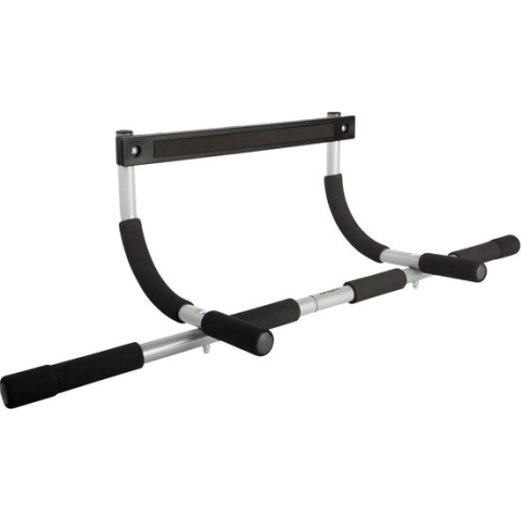 VirtuFit Multifunctionele Optrekstang - Pull Up Bar - Grijs/Zwart