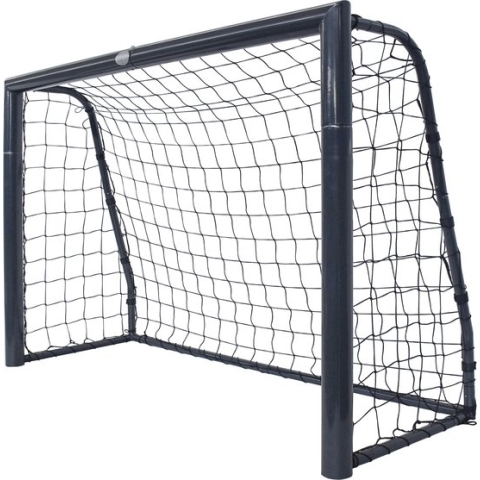 AXI Voetbaldoel Cristiano 180x120cm Antraciet - Incl. grondankers - gepoedercoat stalen frame