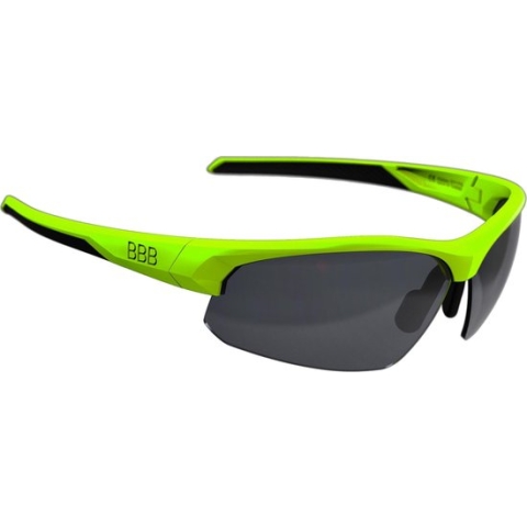 BBB Cycling Impress Fietsbril - Wielrenbril Met 3 Lenzen - Lichtgewicht Racefiets Bril - Mat Neon Geel - BSG-58