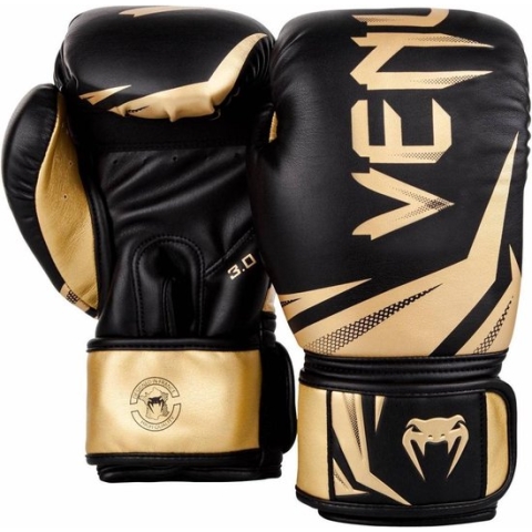 Venum Gear Bokshandschoenen Challenger 3.0 Zwart Goud 12 OZ