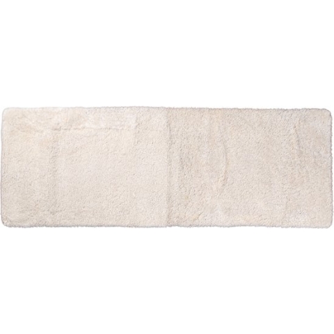 Yoga mat schapenvacht - Crossbreed schapenvacht, offwhite wol - Yogamat antislip - Extra comfortabel, natuurlijk & duurzaam materiaal