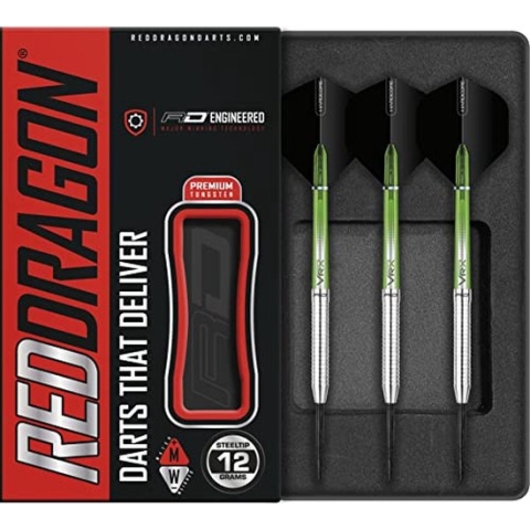 RED DRAGON - Featherlite 2: Steeltip Tungsten Dartpijlen Professioneel - 12 gram