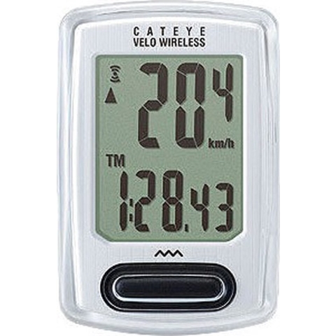 Cateye Velo Draadloze Fietscomputer Wit
