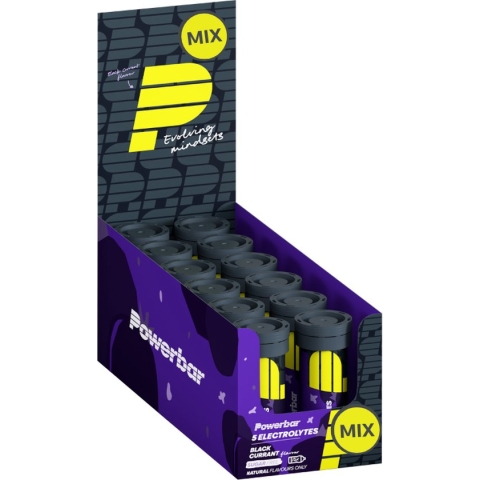 PowerBar Electrolyte Tabs mixdoos - sportdrank - 12 x 10 tabs (o.a. met cafeïne)