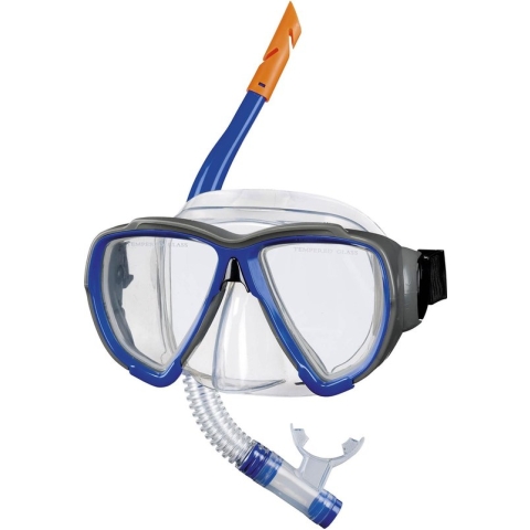 BECO snorkelset Porto - blauw