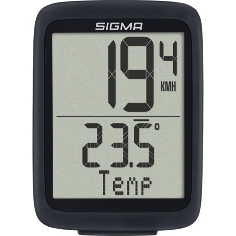 Sigma BC 10.0 WR Fietscomputer - 10 functies - Bekabeld