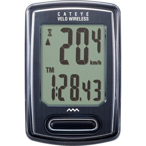 Cateye Velo VT230W - Fietscomputer - Draadloos - Zwart