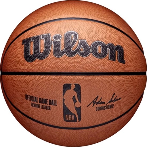 Wilson NBA Official Game Ball WTB7500ID, Unisex, Oranje, basketbal, maat: 7