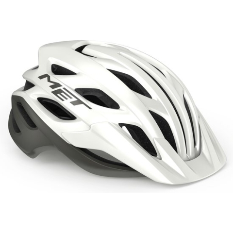 MET Veleno Fietshelm - Maat L - White Gray Matt