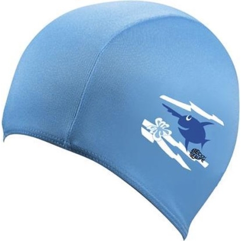 BECO-SEALIFE badmuts voor kinderen - BLAUW - textiel badmuts voor kinderen