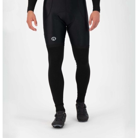 Rogelli Seamless - Dynaknit Beenstukken - Unisex - Zwart - Maat XL/2XL