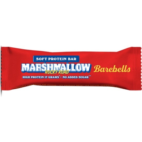 Barebells | Soft Proteine Reep | Marshmallow Rocky Road | 1 x 55g | Snel afvallen zonder poespas!