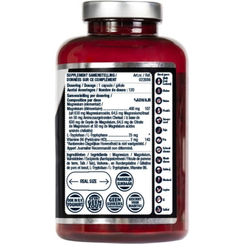 3x Lucovitaal Magnesium 400 met l-tryptofaan 120 capsules