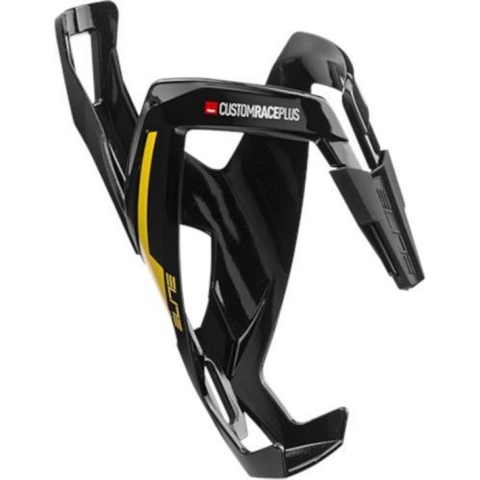 Elite Bidonhouder Custom Race Plus 18,4 Cm Frp Zwart/geel