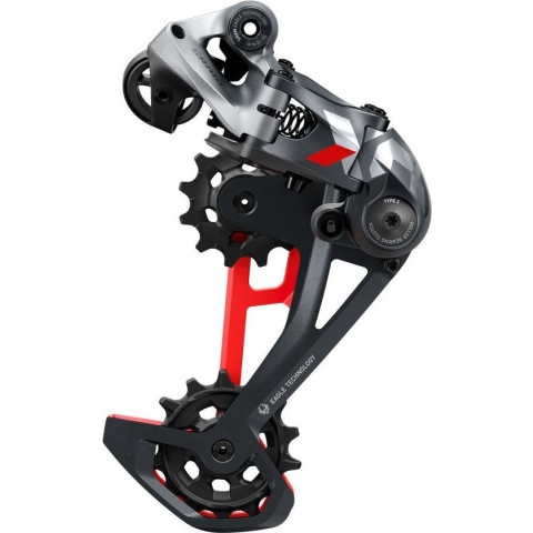 SRAM X01 Eagle Achterderailleur 12-speed, grijs