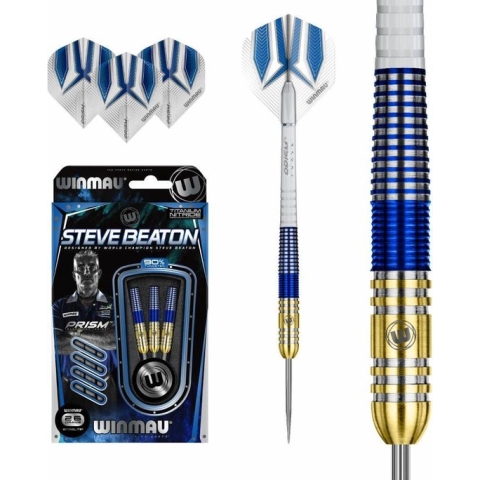 Winmau Steve Beaton 90% - Dartpijlen - 26 Gram