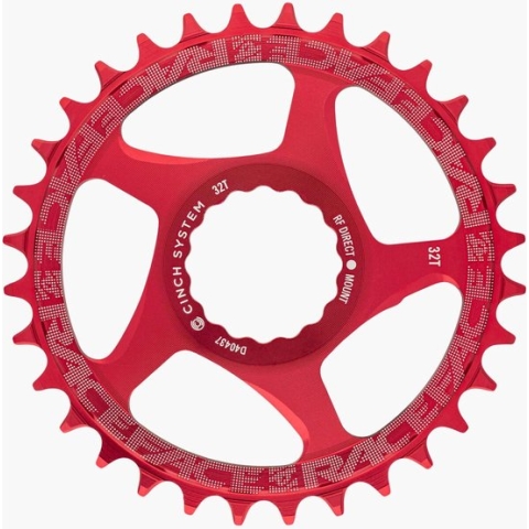 Race Face DM Cinch Kettingblad 10/11/12-speed, rood
