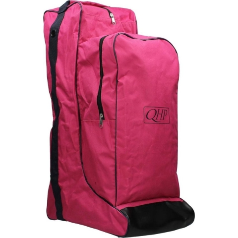 QHP - Combi laarzen-captas - Fuchsia/Navy