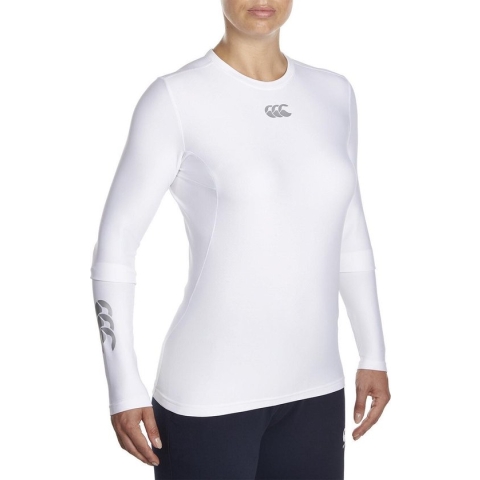 Canterbury Thermoreg LS Top Wmn - Thermoshirt  - wit - M