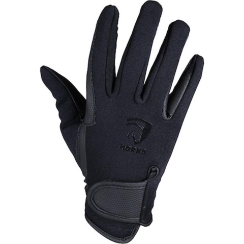 Horka Handschoenen sport kind Black - 8 | Paardrij handschoenen