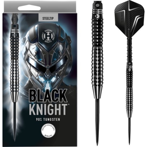 Harrows Black Knight 90% - Dartpijlen - 25 Gram